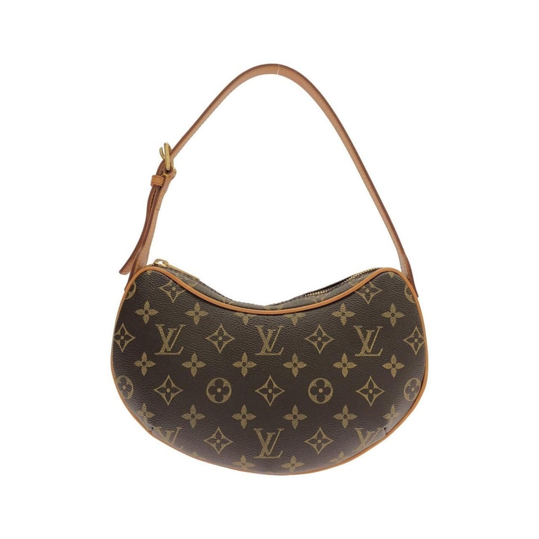 Louis Vuitton Monogram Pochette Croissant M51510 Shoulder Bag: --- Catalog ---Category: SizeSize (HxWxD): 14cm x 26.5cm x 6cm / 5.51'' x 10.43'' x 2.36''Category: DesignType: Shoulder bagColor: MarronGender: WomenMaterial: Coated canvas Category: GeneralBrand: Lo