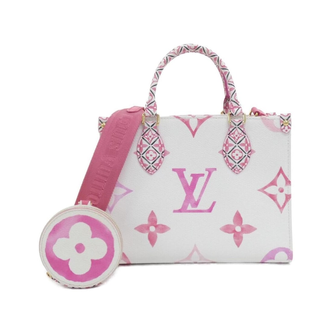 Louis Vuitton Monogram Flower Tile (LV by the Pool) OnTheGo PM M22976 Handbag (1 of 11)