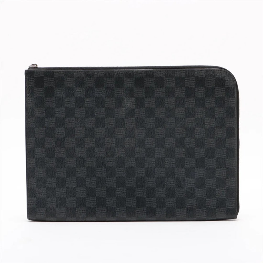 Louis Vuitton Damier Graphite Pochette Jour GM N64437 Leather Second Bag Clutch Men's (1 of 11)