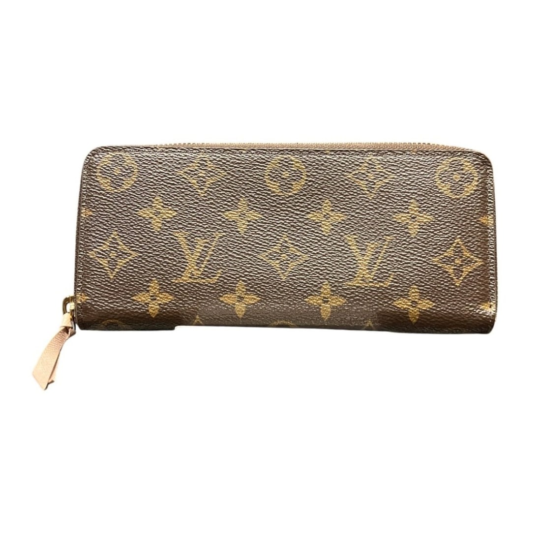 Louis Vuitton Portefeuille Clemence Round Zip Long Wallet Monogram M61298: --- Catalog ---Category: SizeSize (HxWxD): 8.5cm x 19.5cm x 2cm / 3.34'' x 7.67'' x 0.78''Category: DesignType: Long wallet (bi-fold)Color: Brown, PinkGender: WomenClosure: ZipperMaterial: Monogram Ca