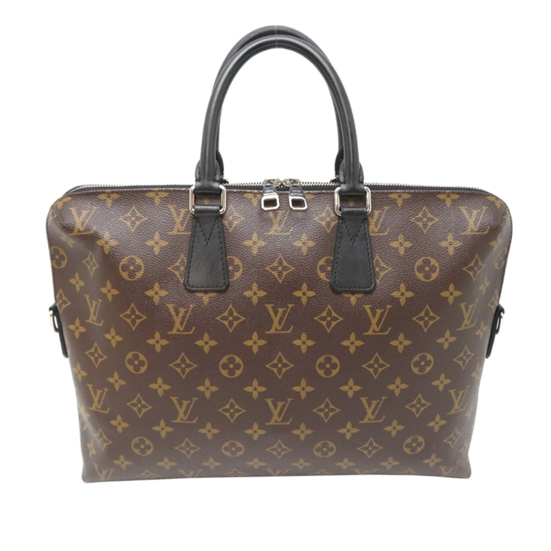 Louis Vuitton Portedocument Jour (Strap not included) Men's Handbag M40868 (Discontinued) Monogram: --- Catalog ---Category: SizeSize (HxWxD): 28cm x 36cm x 7cm / 11.02'' x 14.17'' x 2.75''Category: DesignType: HandbagColor: BrownGender: MenMaterial: Monogram Category: GeneralMPN: M40868Brand: Louis