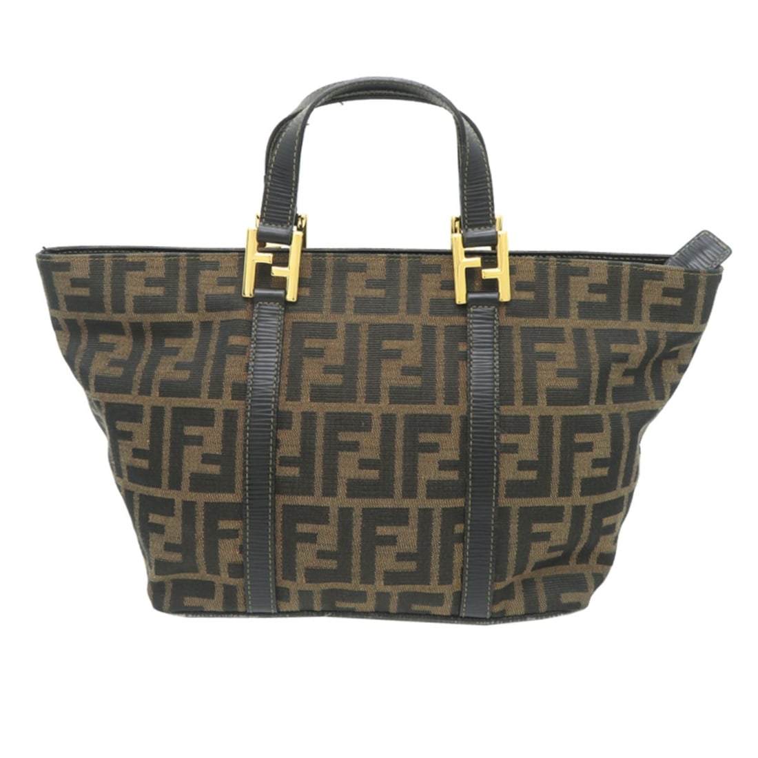 Fendi Zucca Tote Women's Handbag 262631 Canvas Brown: --- Catalog ---Category: SizeSize (HxWxD): 19cm x 23cm x 15cm / 7.48'' x 9.05'' x 5.9''Category: DesignType: HandbagColor: BrownGender: WomenMaterial: Canvas , Leather Category: GeneralMPN: 262631Bran