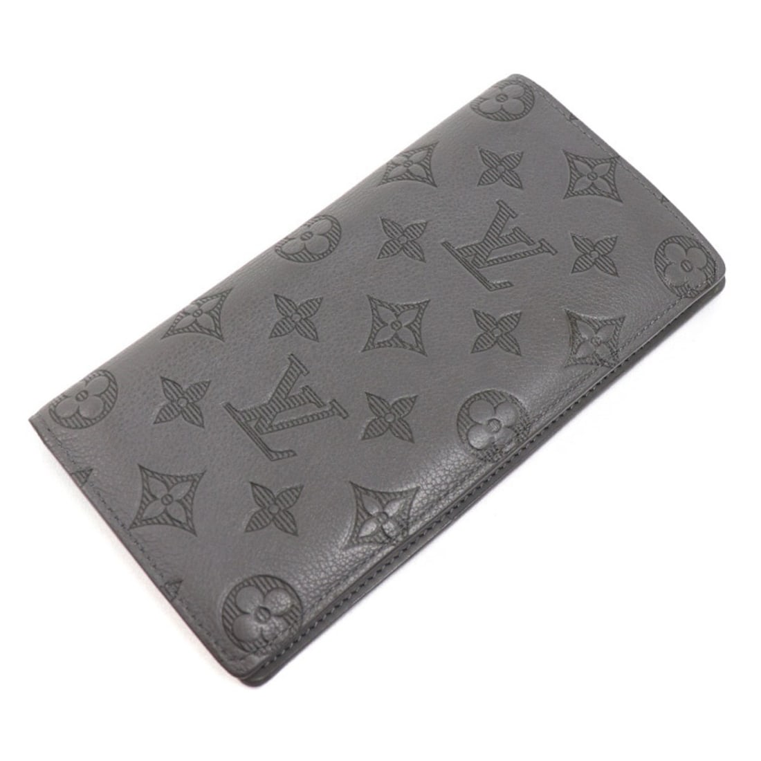 LOUIS VUITTON Louis Vuitton Portefeuille Brazza Long Wallet Monogram Shadow Gray M81335 Men's: --- Catalog ---Category: SizeSize (HxWxD): 19cm x 10cm x 2cm / 7.48'' x 3.93'' x 0.78''Category: DesignType: Long wallet (bi-fold)Color: GrayGender: MenMaterial: Monogram Shadow Category: GeneralMPN: 