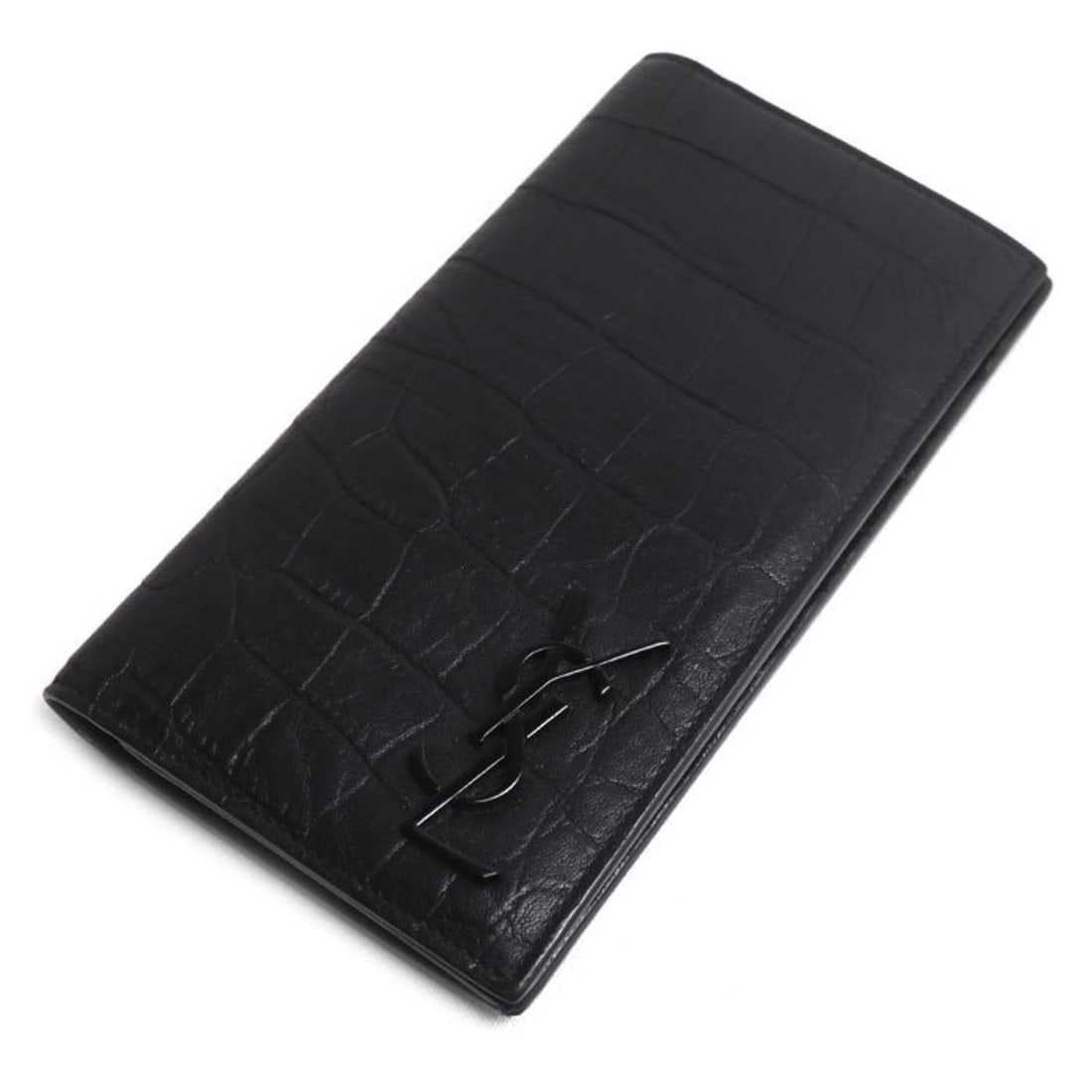 SAINT LAURENT Monogram Continental Wallet Long Black 529981 Men's: --- Catalog ---Category: SizeSize (HxWxD): 18cm x 9.5cm / 7.08'' x 3.74''Category: DesignType: Long wallet (bi-fold)Color: BlackGender: MenMaterial: Leather Category: GeneralMPN: 529981Brand: Saint La