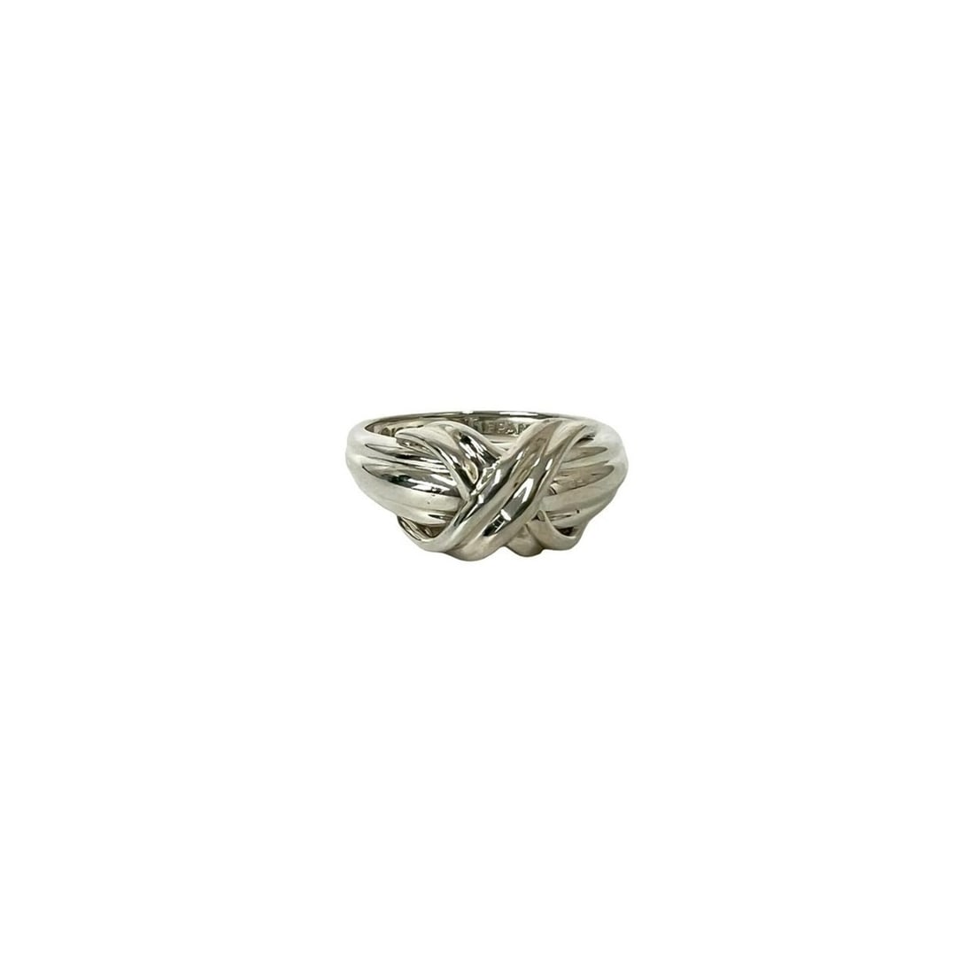 TIFFANY&Co. Tiffany Vintage Signature Ring, Sterling Silver 925, Accessory, Silver, Item No. 30694: --- Catalog ---Category: SizeJP Size: 11US Size: 6Category: DesignType: Band ringColor: SilverGender: WomenMaterial: Silver 925Category: GeneralBrand: Tiffany--- Item List ---Section: ConditionRanking