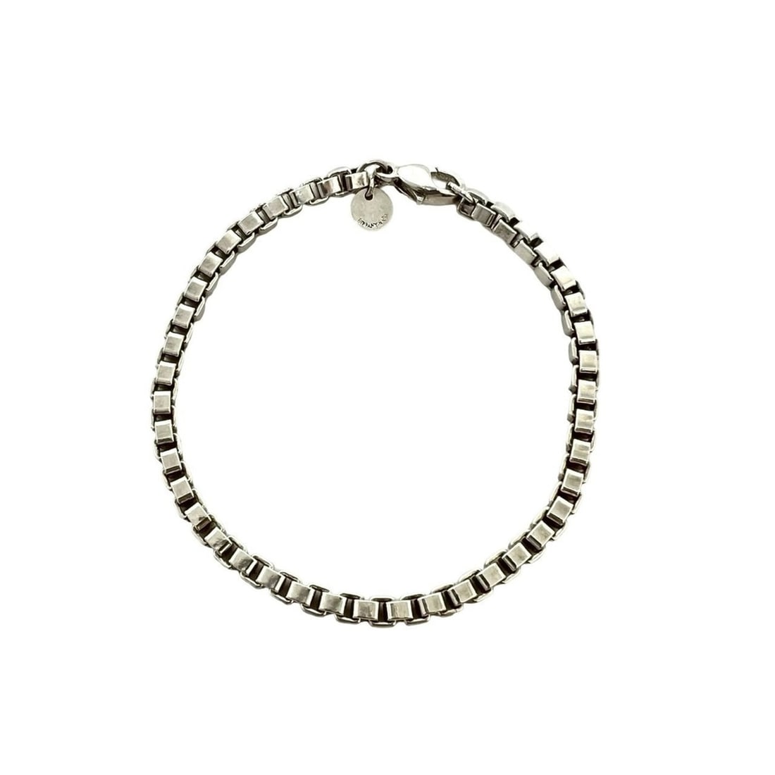 TIFFANY&Co. Tiffany Venetian Bracelet, Sterling Silver 925, Accessory, 93916: --- Catalog ---Category: SizeLength: 19.7cm / 7.75''Category: DesignType: Charm braceletColor: SilverGender: WomenMaterial: Silver 925Category: GeneralBrand: Tiffany--- Item List ---Section: Condition