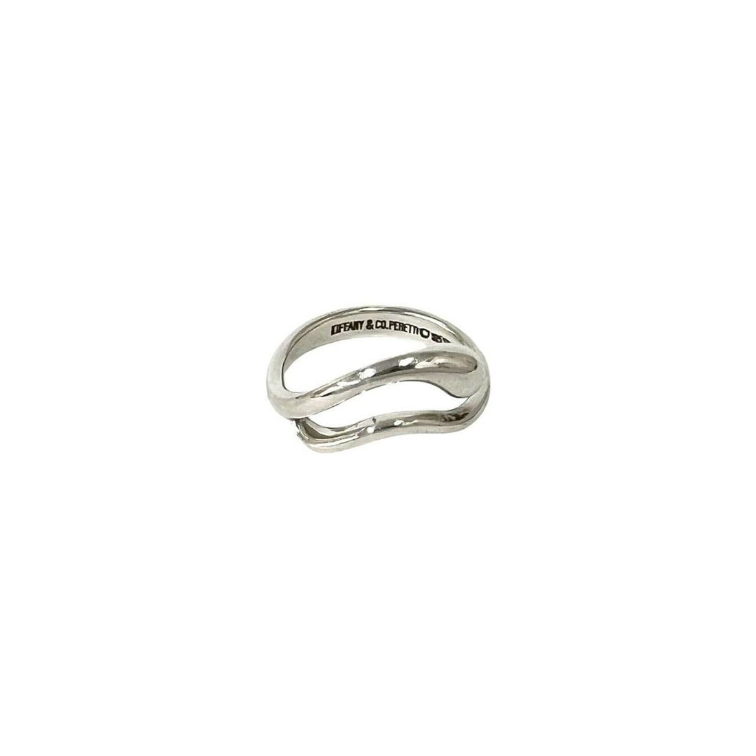 TIFFANY&Co. Tiffany Vintage Teardrop Ring, Sterling Silver 925, Accessory, 01806 (1 of 8)