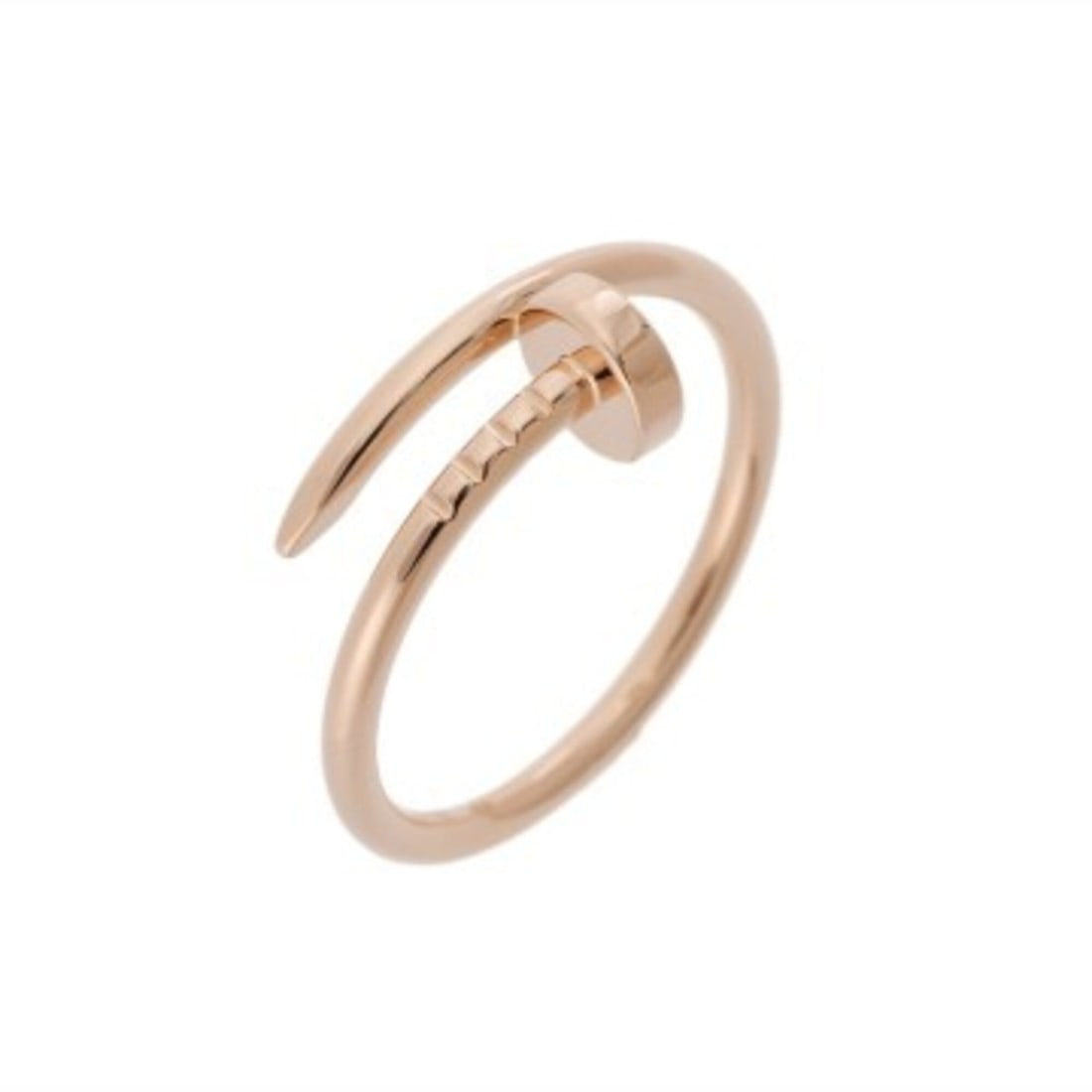 CARTIER Juste un Clou SM #54 Women's 18K Pink Gold Ring (PG) - Grade A Used Ginzo: --- Catalog ---Category: SizeJP Size: 16US Size: 8Category: DesignType: Band ringGender: WomenMaterial: Pink gold (18K)Category: GeneralBrand: Cartier--- Item List ---Section: ConditionRanking: Rank A
