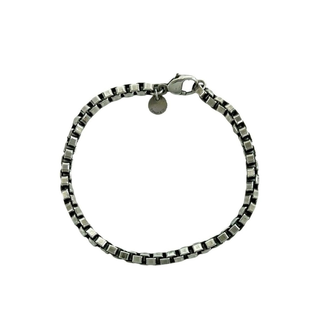 TIFFANY&Co. Tiffany Vintage Venetian Bracelet, Sterling Silver 925, 61065: --- Catalog ---Category: SizeLength: 19.7cm / 7.75''Category: DesignType: Charm braceletColor: SilverGender: WomenMaterial: Silver 925Category: GeneralBrand: Tiffany--- Item List ---Section: Condition