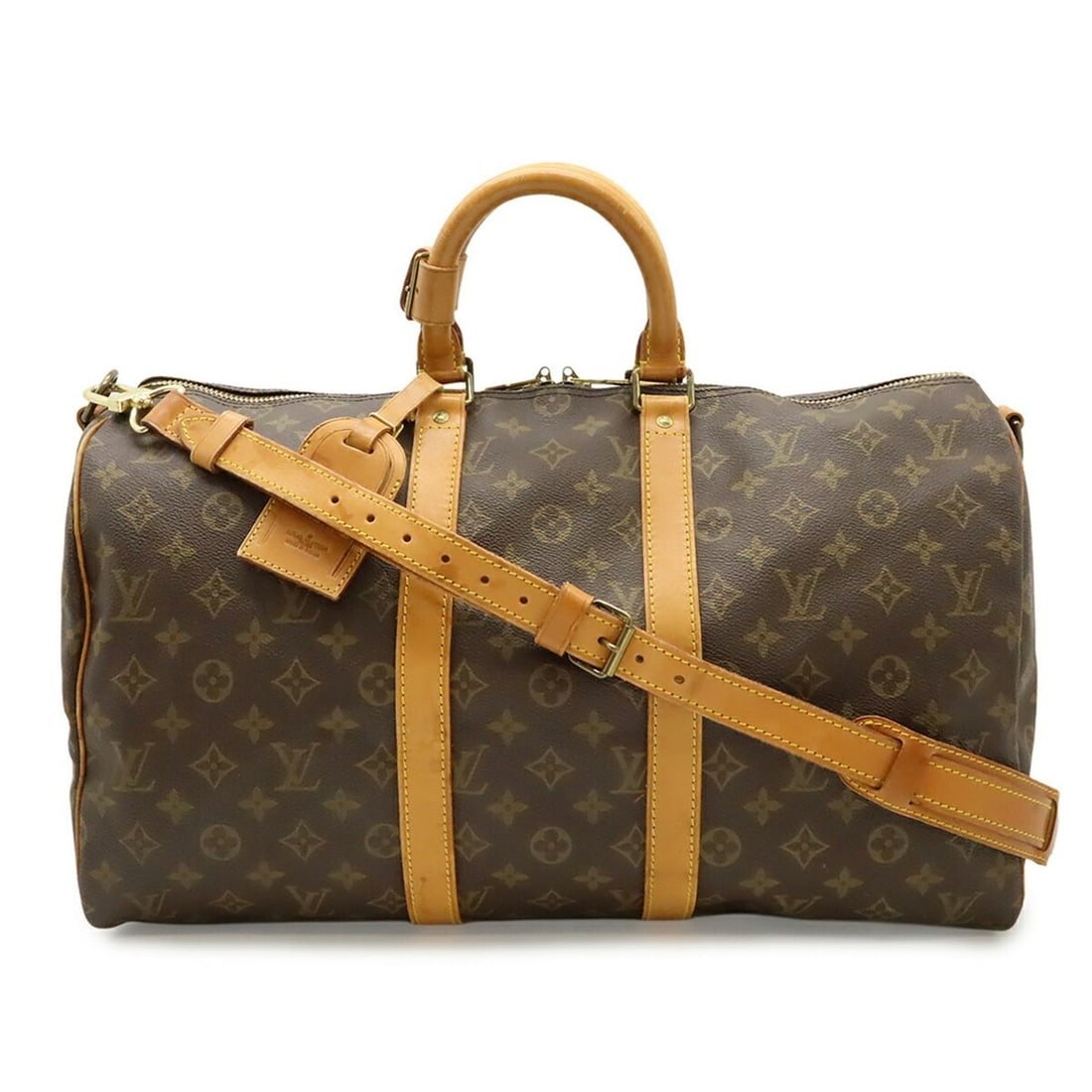 LOUIS VUITTON Louis Vuitton Monogram Keepall Bandoulière 45 Boston Bag Handbag Shoulder M41418: --- Catalog ---Category: SizeSize (HxWxD): 27cm x 46cm x 20.5cm / 10.62'' x 18.11'' x 8.07''Category: DesignType: Boston bag, Handbag, Shoulder bagColor: Brown, MonogramGender: Men,WomenMaterial: Mono
