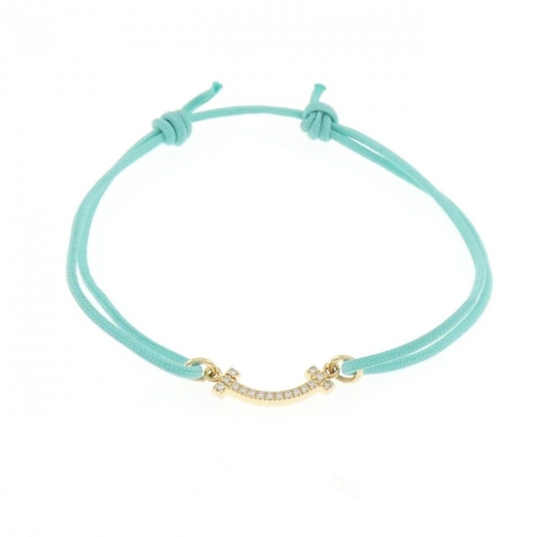 Tiffany T Smile Bracelet: --- Catalog ---Category: DesignType: Charm braceletStone: DiamondGender: WomenMaterial: Yellow gold (18K)Category: GeneralMPN: 71414604Brand: Tiffany--- Item List ---Section: ConditionRanking: Rank B