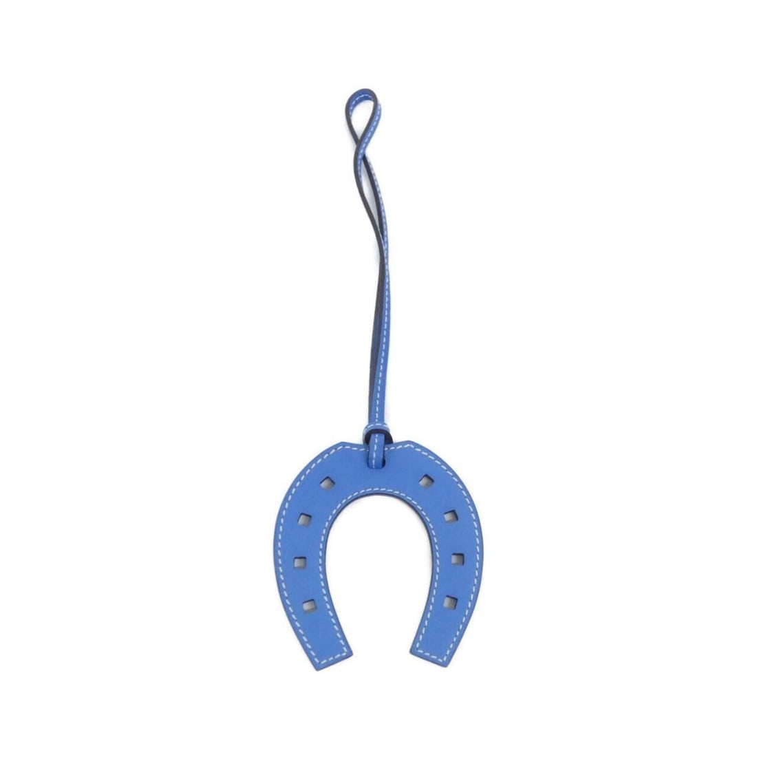 Hermes Paddock Faire à Cheval Accessory Bag Charm 075350CA: --- Catalog ---Category: SizeSize (HxWxD): 80.00mm x 75.00mm / 3.15'' x 2.95''Category: DesignType: Handbag charmColor: Blue ParadiseGender: Men,WomenMaterial: Swift leatherCategory: GeneralMPN: