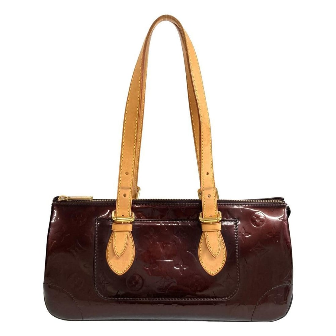 Louis Vuitton Vernis Rosewood Avenue Amarante Shoulder Bag, Monogram M93510, Wine Red, Gold: --- Catalog ---Category: SizeSize (HxWxD): 15cm x 32cm x 14cm / 5.9'' x 12.59'' x 5.51''Category: DesignType: Shoulder bagColor: Red color, WineGender: WomenMaterial: Monogram Vernis Category: General