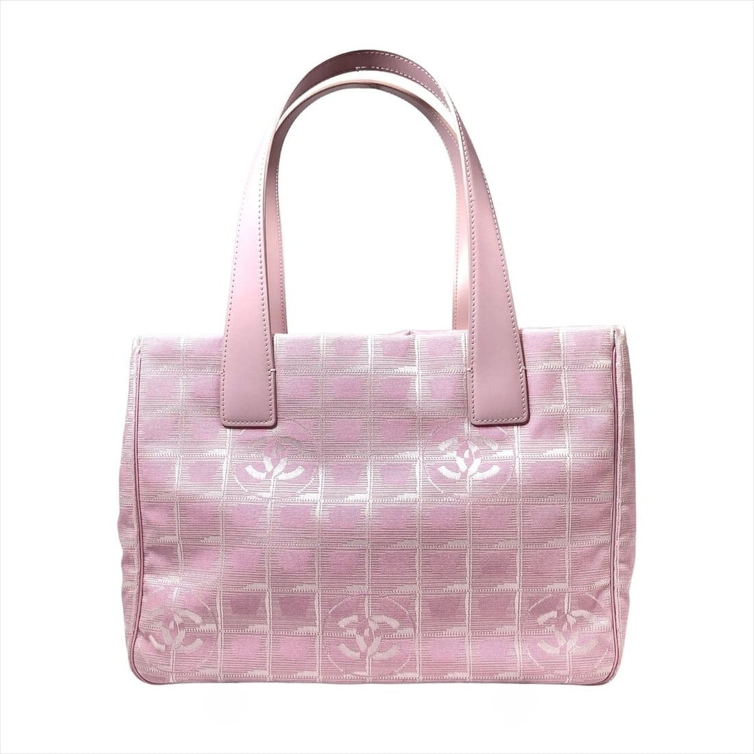 Chanel New Travel Line PM Tote Bag, Nylon, Pink, Serial Number 8: --- Catalog ---Category: SizeSize (HxWxD): 22cm x 30cm x 12cm / 8.66'' x 11.81'' x 4.72''Category: DesignType: Tote bagColor: PinkGender: WomenMaterial: Nylon Category: GeneralBrand: Chanel--- Item