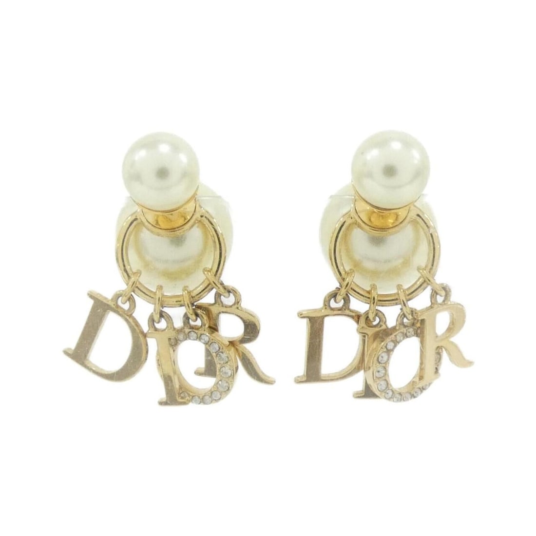 Christian Dior Tribal E1411TRICY Earrings: --- Catalog ---Category: SizeSize (HxWxD): 25.00mm x 20.00mm / 0.98'' x 0.79''Category: DesignType: Stud earringsColor: Clear, Gold, WhiteGender: WomenCategory: GeneralMPN: E1411TRICYBrand: Christian