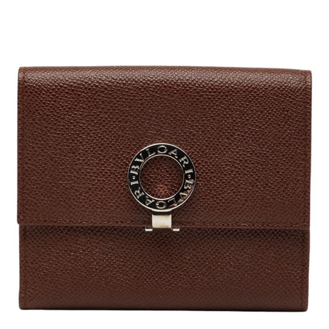 BVLGARI Bi-fold Wallet Brown Leather Women's: --- Catalog ---Category: SizeSize (HxWxD): 10.5cm x 12cm x 1.5cm / 4.13'' x 4.72'' x 0.59''Category: DesignType: Wallet (bi-fold)Color: BrownGender: WomenMaterial: Leather Category: GeneralBrand: Bvlg