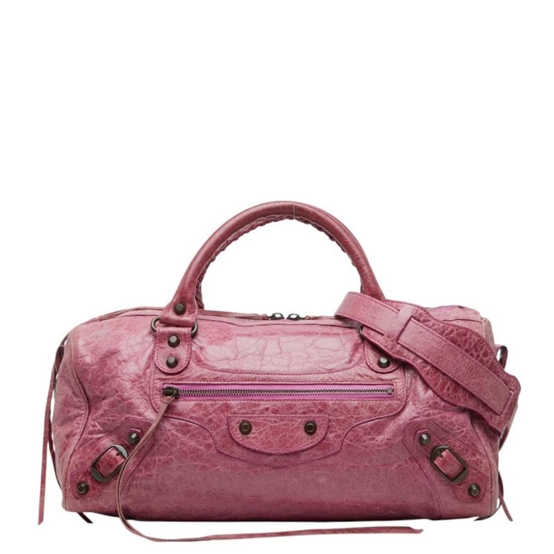 Balenciaga The Twiggy Handbag One-Shoulder Bag 128523 Pink Leather Women's BALENCIAGA: --- Catalog ---Category: SizeSize (HxWxD): 18cm x 37cm x 16cm / 7.08'' x 14.56'' x 6.29''Category: DesignType: Handbag, Shoulder bagColor: PinkGender: WomenMaterial: Leather Category: GeneralMPN: 1285