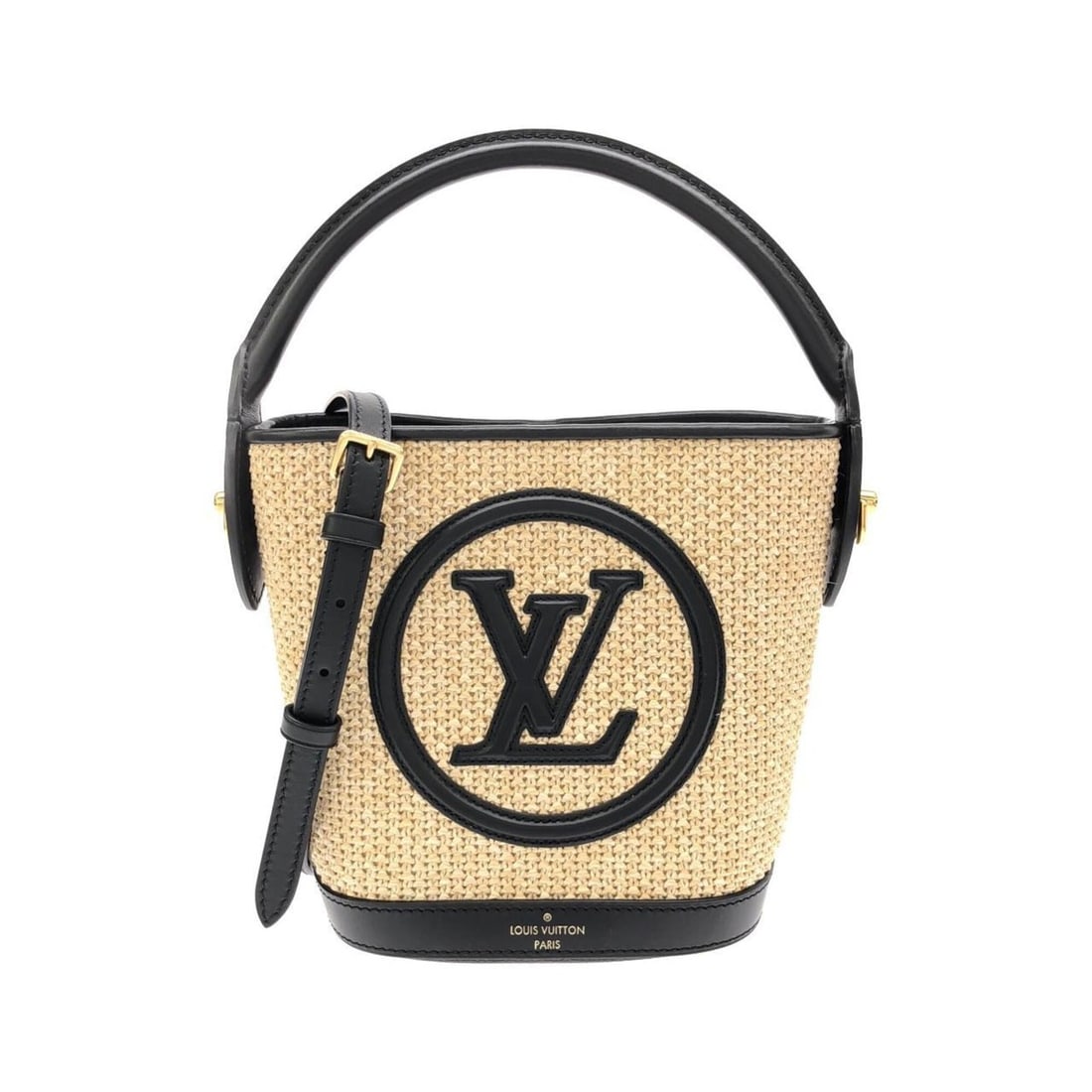 Louis Vuitton Spring in the City Petit Bucket M59961 Handbag: --- Catalog ---Category: SizeSize (HxWxD): 19cm x 23cm x 13cm / 7.48'' x 9.05'' x 5.11''Category: DesignType: HandbagColor: BlackGender: Women,MenMaterial: Raffia Category: GeneralMPN: M59961Brand: Lo