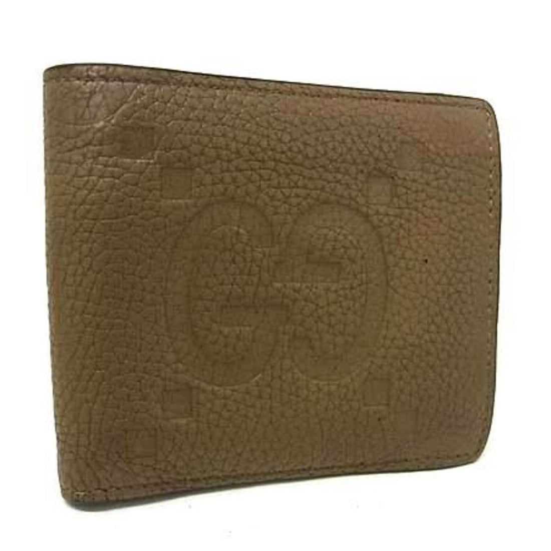 GUCCI Jumbo GG Bi-fold Coin Wallet 739479 Brown Leather Men's: --- Catalog ---Category: SizeSize (HxWxD): 9.5cm x 11cm x 2cm / 3.74'' x 4.33'' x 0.78''Category: DesignType: Wallet (bi-fold)Color: BrownGender: MenMaterial: Leather Category: GeneralBrand: GucciCoun