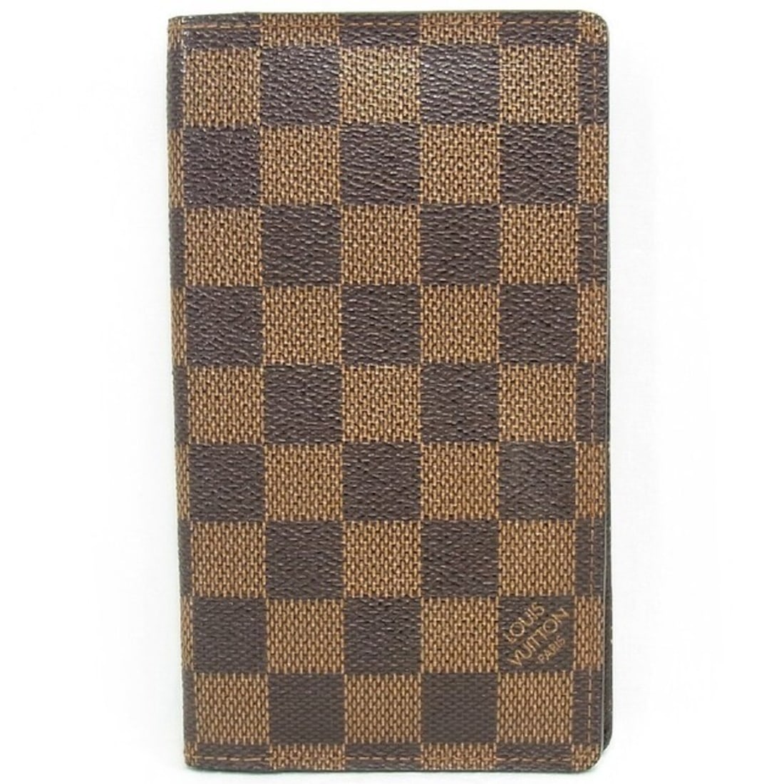 LOUIS VUITTON Louis Vuitton Agenda Cover Damier Poche R20703 Ebene Leather Men's Women's: --- Catalog ---Category: DesignSize: Personal sizeColor: EbeneGender: Men,WomenMaterial: PVC , Leather Category: GeneralBrand: Louis VuittonCountry of Origin: SpainCategory: Physical PropertiesSize (H