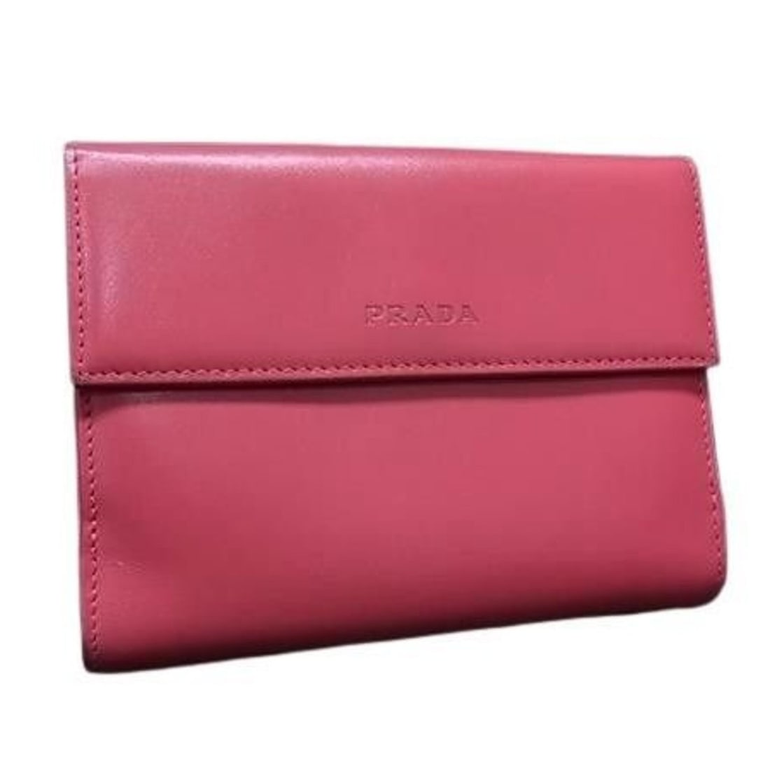 PRADA Prada Bi-fold Wallet Vitello Move W 1M0523 TAMARIS Leather Women's: --- Catalog ---Category: SizeSize (HxWxD): 9.5cm x 12.5cm x 2cm / 3.74'' x 4.92'' x 0.78''Category: DesignType: Wallet (bi-fold)Color: PinkGender: WomenMaterial: Leather Category: GeneralBrand: PradaC