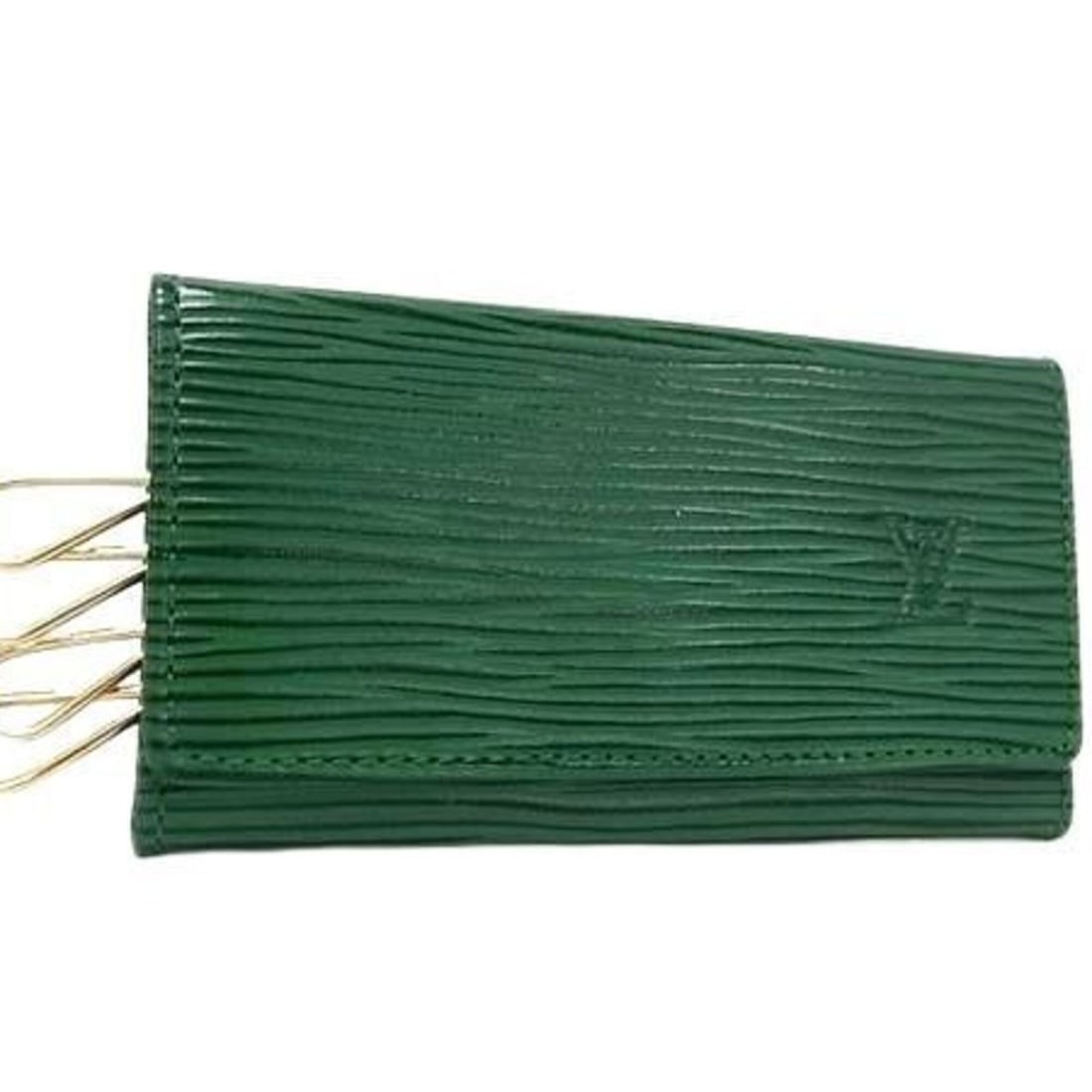 LOUIS VUITTON Louis Vuitton Key Case Epi Multicles 4 M63824 Borneo Green Leather Men's Women's 4-Key: --- Catalog ---Category: DesignType: KeycaseColor: Borneo greenGender: Men,WomenMaterial: Leather Category: GeneralBrand: Louis VuittonCountry of Origin: SpainCategory: Physical PropertiesSize (HxWxD)