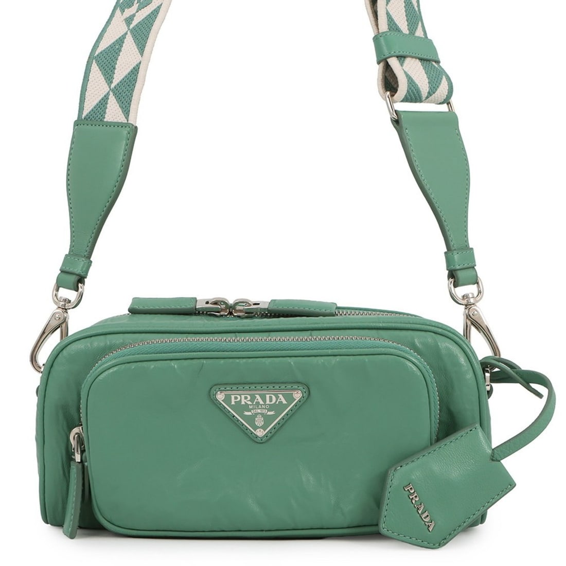 Prada Shoulder Bag, Nappa Leather, 1BH198, PRADA, Handbag, PRADA (1 of 17)
