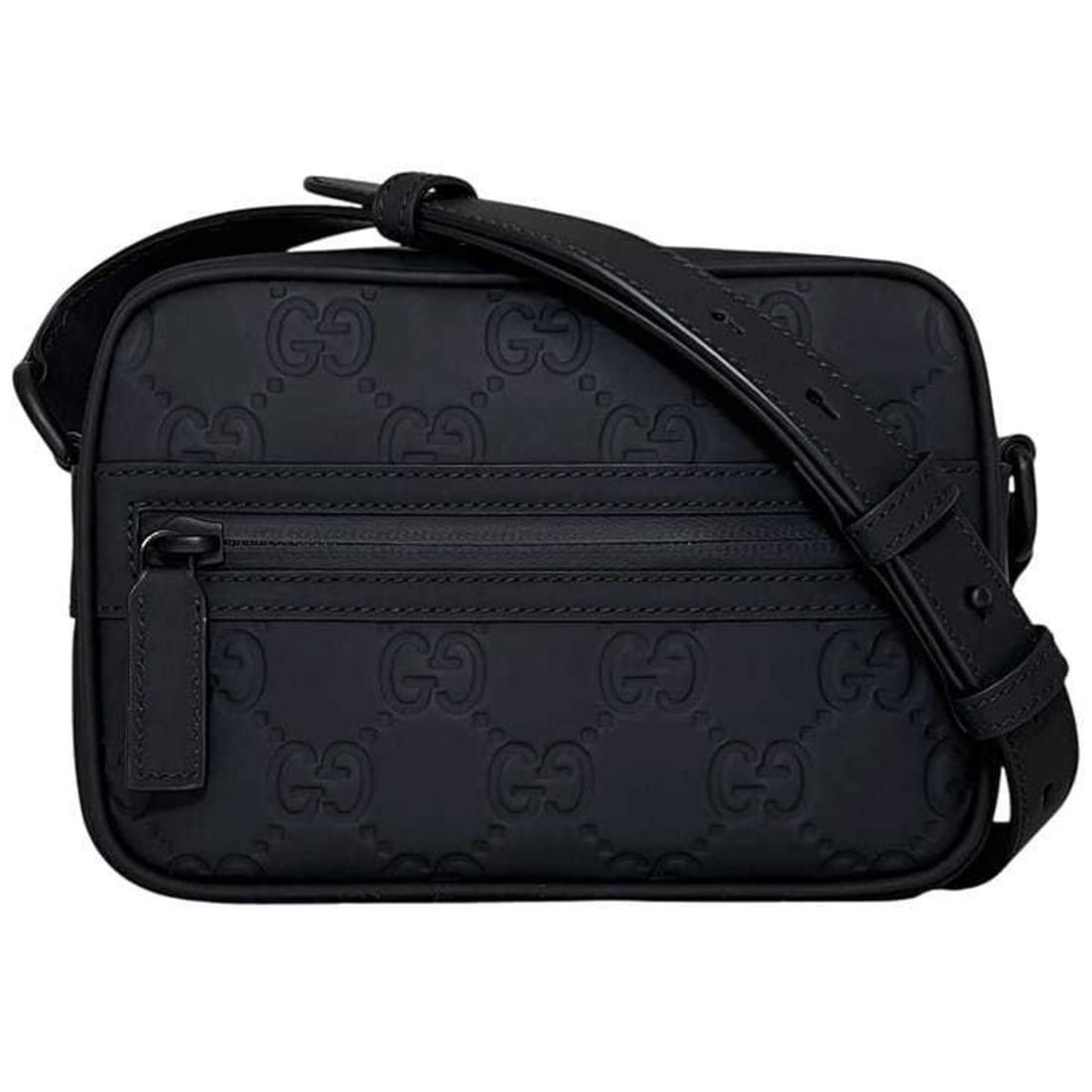 Gucci Shoulder Bag, Black GG 771321, Unused, Crossbody, Rubber Effect, 0416 GUCCI: --- Catalog ---Category: SizeSize (HxWxD): 13cm x 19cm x 6cm / 5.11'' x 7.48'' x 2.36''Category: DesignType: Shoulder bagColor: BlackGender: WomenCategory: GeneralMPN: 771321Brand: Gucci--- Item List 