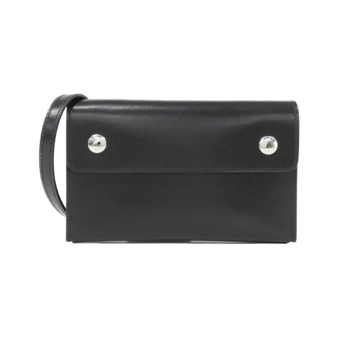 Hermes Snap 085010CK Shoulder Wallet: --- Catalog ---Category: SizeSize (HxWxD): 12cm x 18cm x 4cm / 4.72'' x 7.08'' x 1.57''Strap / Chain Length: 1.13m / 44.88''Category: DesignType: Chain/Shoulder walletColor: BlackGender: