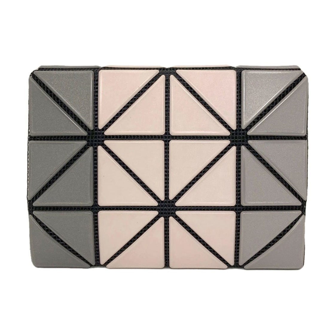 Issey Miyake Bao Bi-fold Wallet, PVC, Women's, ISSEY MIYAKE INC.: --- Catalog ---Category: SizeSize (HxWxD): 9cm x 11cm x 1.5cm / 3.54'' x 4.33'' x 0.59''Category: DesignType: Wallet (bi-fold)Color: Gray, PinkGender: WomenMaterial: PVC Category: GeneralBrand: Issey 