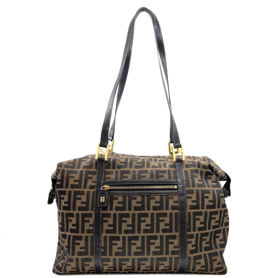 Fendi Zucca Pattern Canvas Tote Bag for Women (1 of 12)