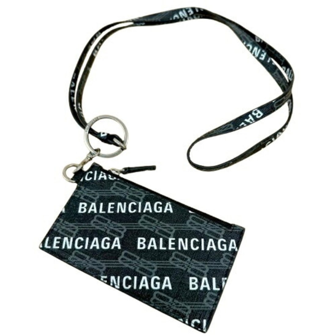 BALENCIAGA Fragment Case Card 594548 1060 0 1317 Leather: --- Catalog ---Category: DesignType: Card caseColor: BlackGender: WomenMaterial: Leather Category: GeneralBrand: BalenciagaCategory: Physical PropertiesSize (HxWxD): 7.5cm x 13cm x 1cm / 2.95'' x 5.11