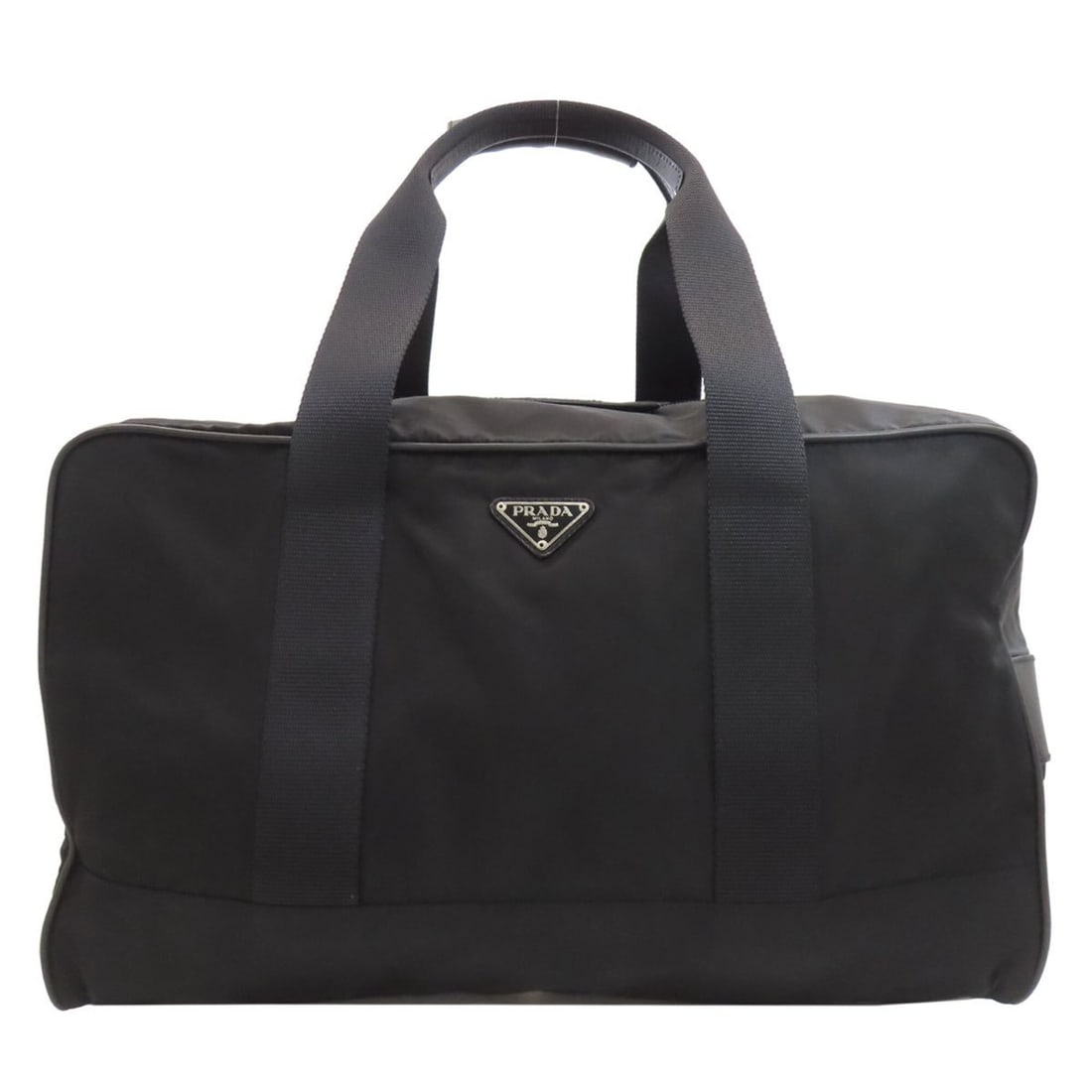 Prada VS0001 Logo Hardware Boston Bag, Nylon Material, Women's PRADA (1 of 16)