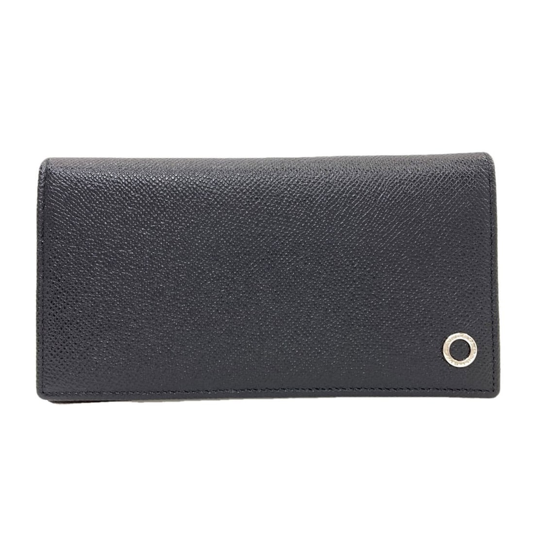 BVLGARI Long Wallet Leather Women's: --- Catalog ---Category: SizeSize (HxWxD): 18cm x 10cm x 1.5cm / 7.08'' x 3.93'' x 0.59''Category: DesignType: Long wallet (bi-fold)Color: BlackGender: WomenMaterial: Leather Category: GeneralLine: