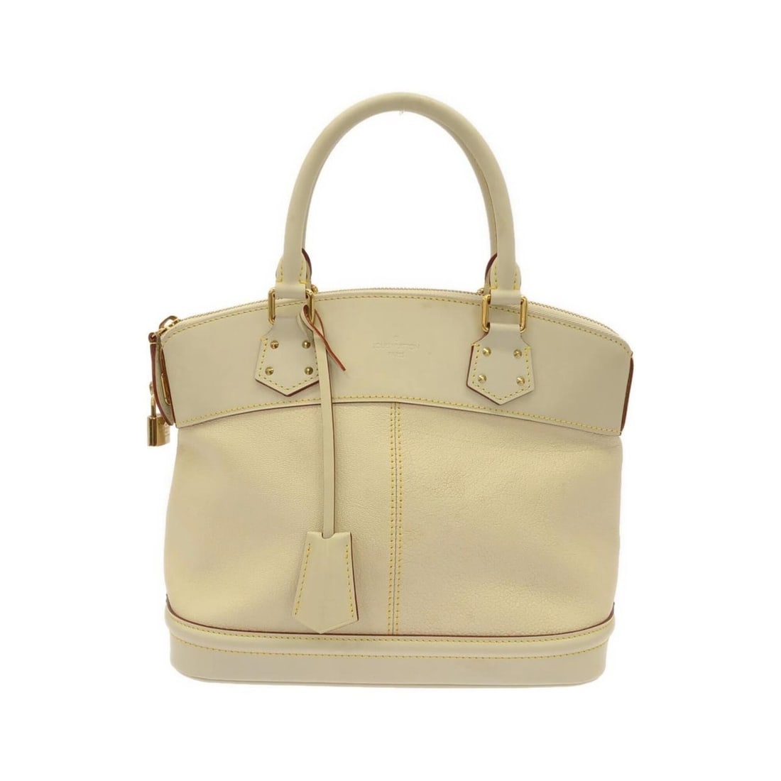 Louis Vuitton Suhali Lockit PM M91887 Handbag: --- Catalog ---Category: SizeSize (HxWxD): 26cm x 28cm x 15cm / 10.23'' x 11.02'' x 5.9''Category: DesignType: HandbagColor: WhiteGender: Men,WomenMaterial: Leather Hardware Color: GoldCategory: