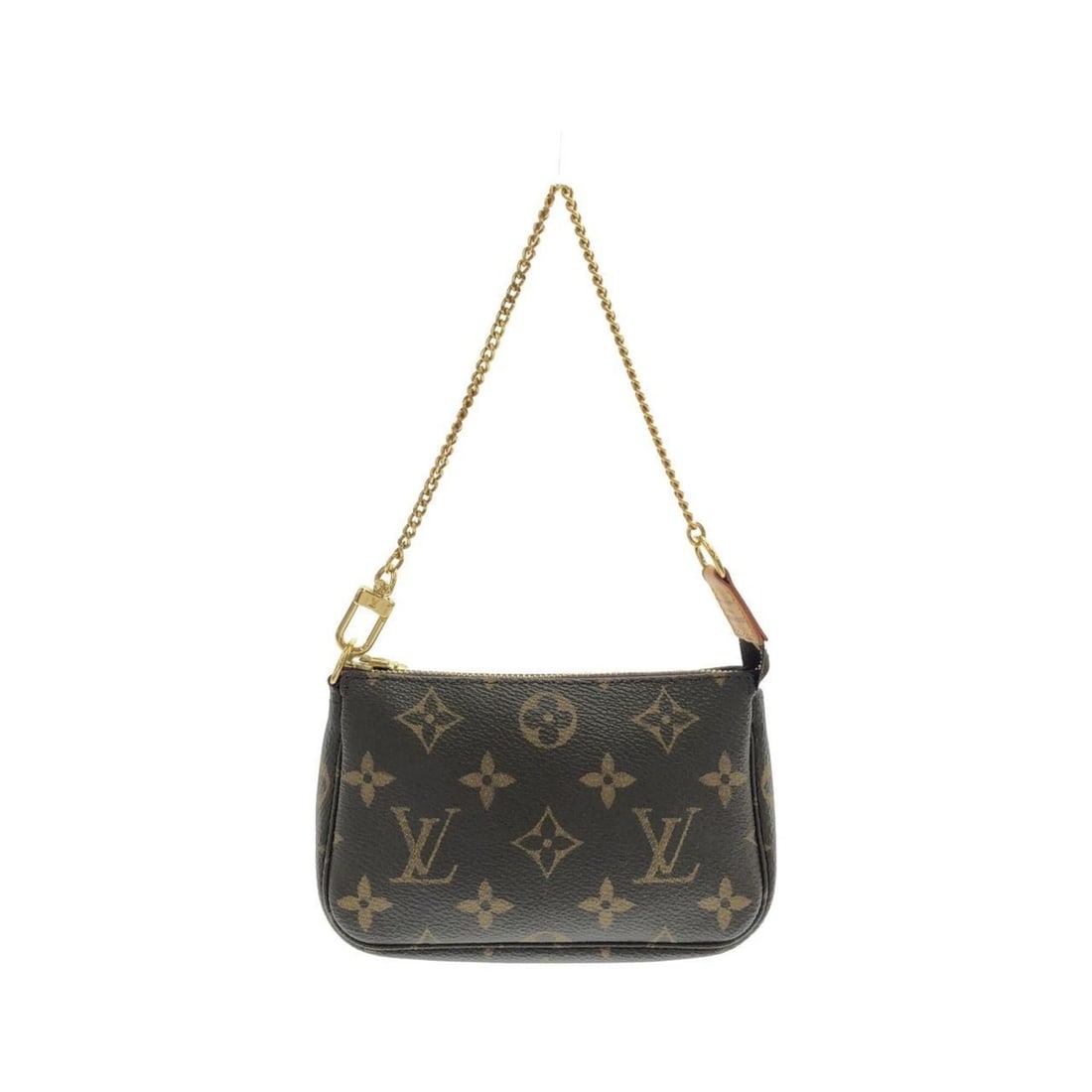 Louis Vuitton Monogram Mini Pochette Accessoires M58009 Accessory Pouch: --- Catalog ---Category: SizeSize (HxWxD): 10cm x 14cm x 2.5cm / 3.93'' x 5.51'' x 0.98''Category: DesignType: Pochette, PouchColor: MarronGender: Men,WomenMaterial: Coated canvas Hardware Color: