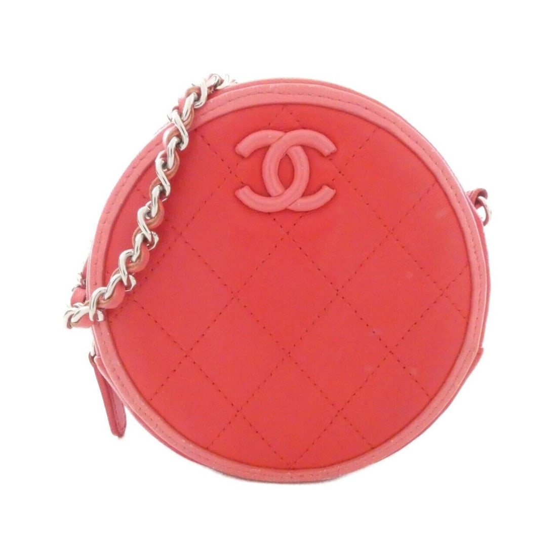 Chanel AP0060 Shoulder Bag: --- Catalog ---Category: SizeSize (HxWxD): 12cm x 12cm x 5cm / 4.72'' x 4.72'' x 1.96''Category: DesignType: Shoulder bagColor: Pink, Red colorGender: WomenMaterial: Leather Hardware Color:
