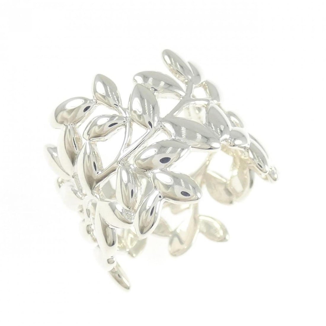 Tiffany Olive Leaf Ring: --- Catalog ---Category: SizeJP Size: 11.5US Size: 6Category: DesignType: Band ringGender: WomenMaterial: Silver 925Category: GeneralBrand: Tiffany--- Item List ---Section: ConditionRanking: Rank A