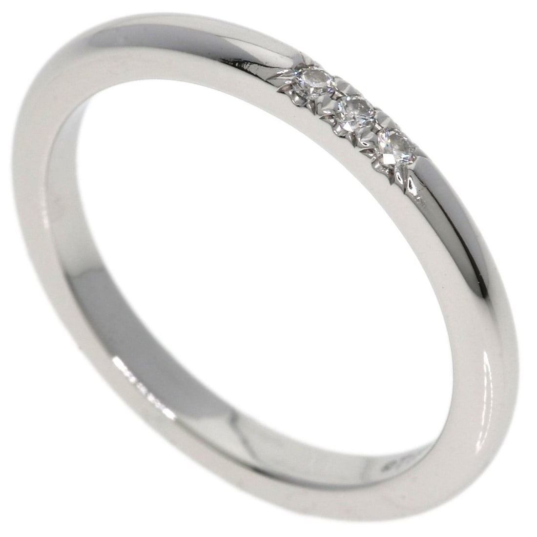 Tiffany & Co. Forever 3-Piece Diamond Ring, Platinum PT950, Women's Ring. (1 of 9)
