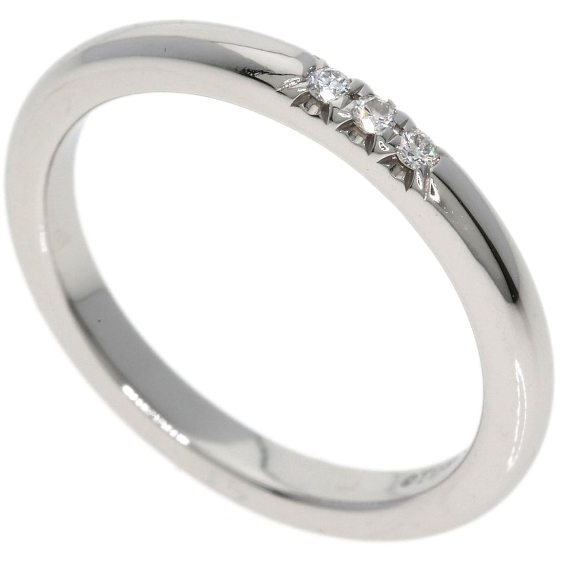 Tiffany & Co. Forever 3-Piece Diamond Ring, Platinum PT950, Women's.: --- Catalog ---Category: SizeJP Size: 6.5US Size: 3.5Category: DesignType: Band ringGender: WomenMaterial: Platinum 950Category: GeneralBrand: Tiffany--- Item List ---Section: ConditionRanking: Rank A