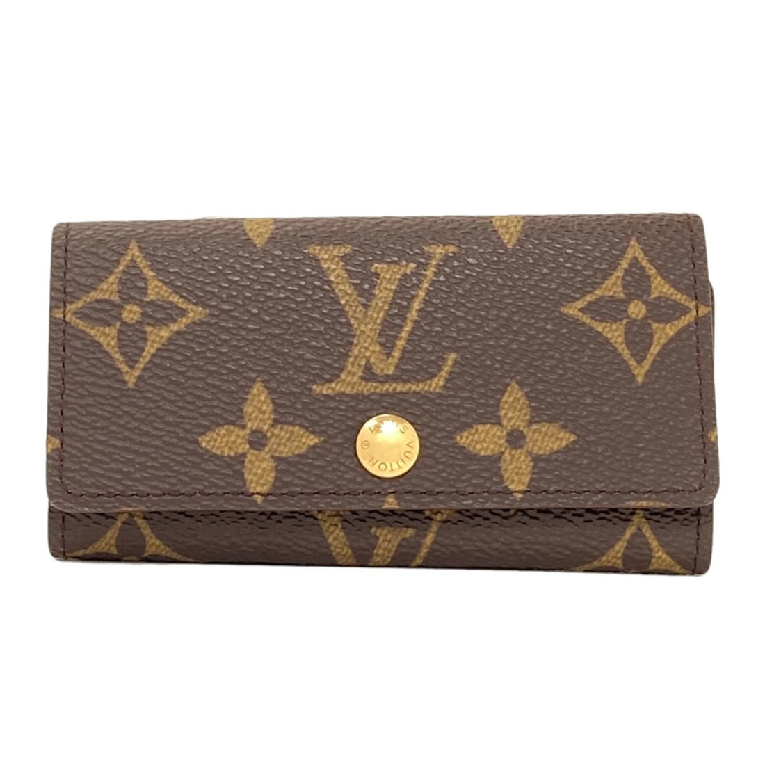 Louis Vuitton M62631 Multicles 4 Key Case Monogram Canvas Women's LOUIS VUITTON: --- Catalog ---Category: DesignType: KeycaseColor: BrownGender: WomenMaterial: Monogram Number of Key Hooks: 4Category: GeneralLine: MonogramBrand: Louis VuittonCategory: Physical PropertiesSize (HxWx