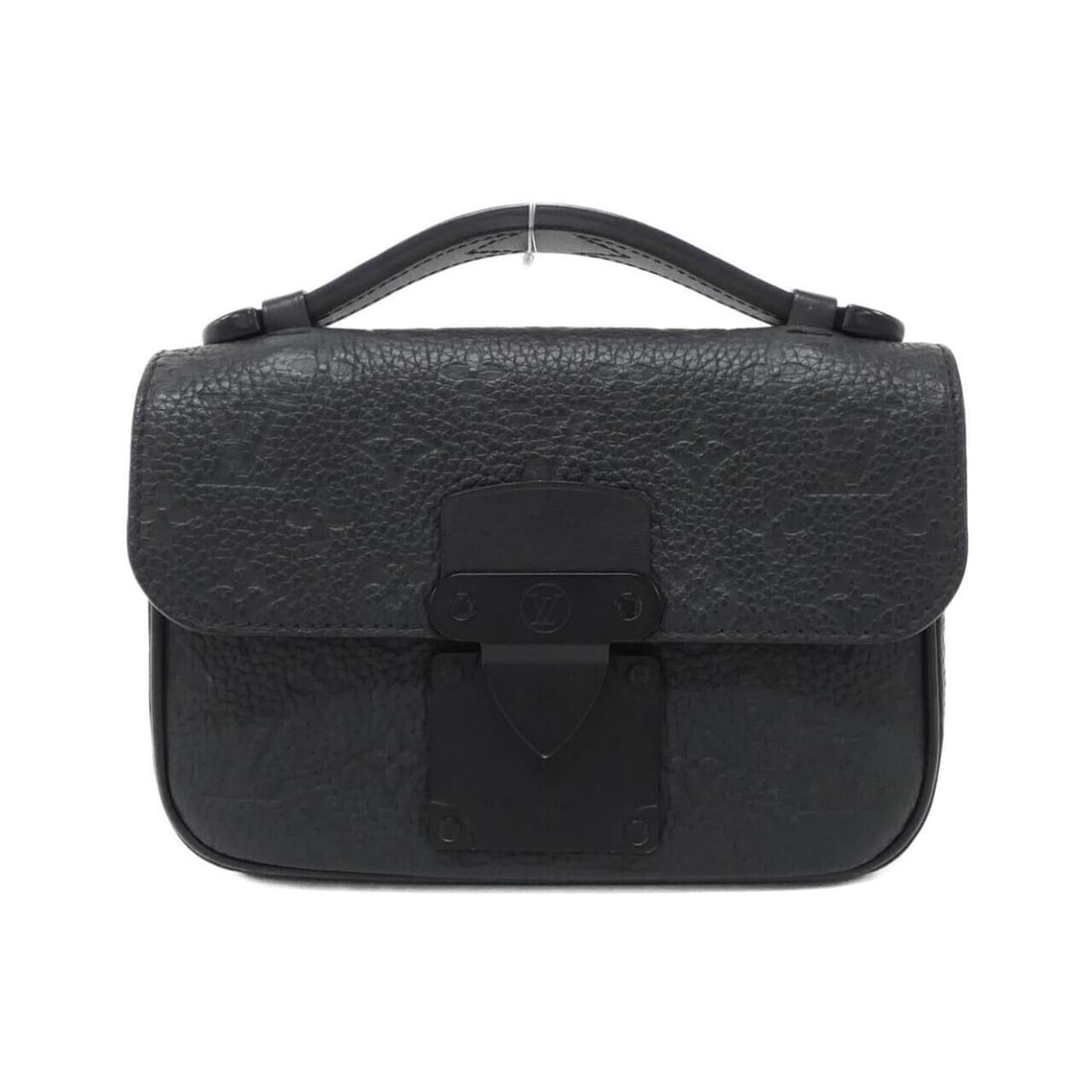 Louis Vuitton Taurillon Monogram S-Lock Sling Bag M58487 Handbag: --- Catalog ---Category: SizeSize (HxWxD): 15cm x 21cm x 4cm / 5.9'' x 8.26'' x 1.57''Category: DesignType: HandbagColor: Black, MonogramGender: Women,MenMaterial: Leather Category: GeneralMPN: