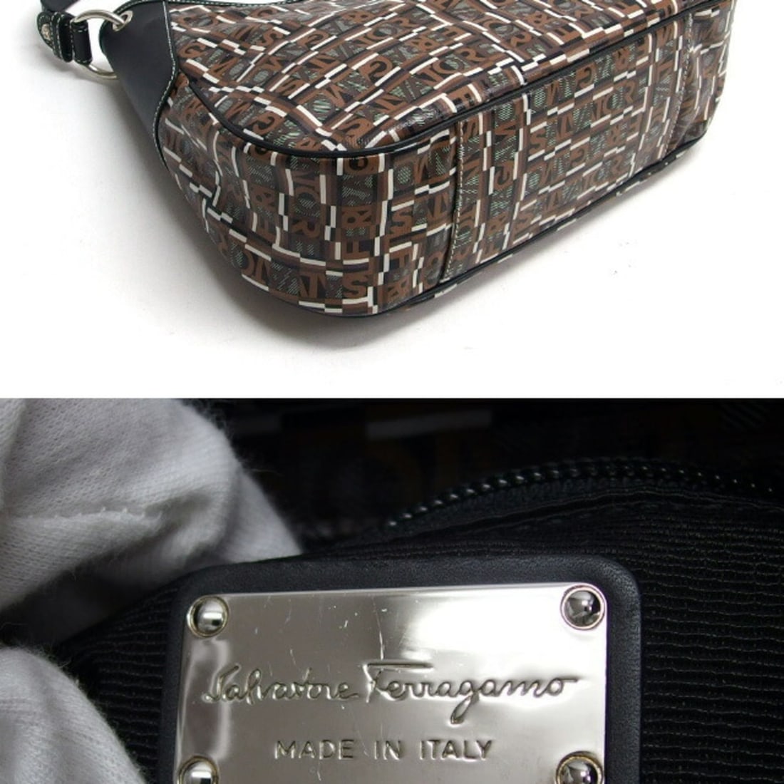 Salvatore Ferragamo printed bag - 4