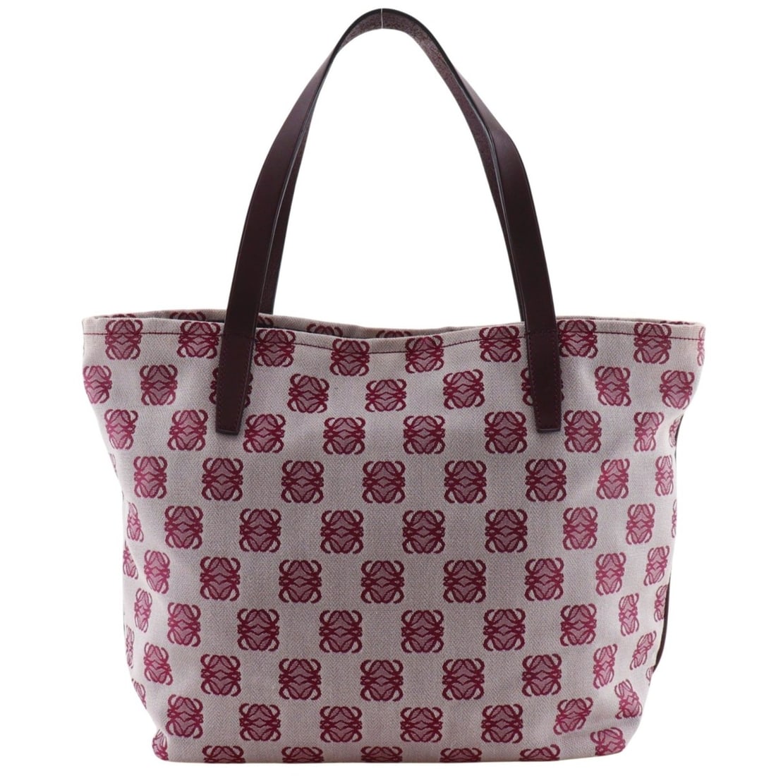 Loewe Anagram Tote Bag, Canvas, Red, A4 Size, Open, Women's: --- Catalog ---Category: SizeSize (HxWxD): 28cm x 30cm x 15cm / 11.02'' x 11.81'' x 5.9''Category: DesignType: Tote bagColor: Red colorGender: WomenMaterial: Canvas Category: GeneralBrand: Loewe---