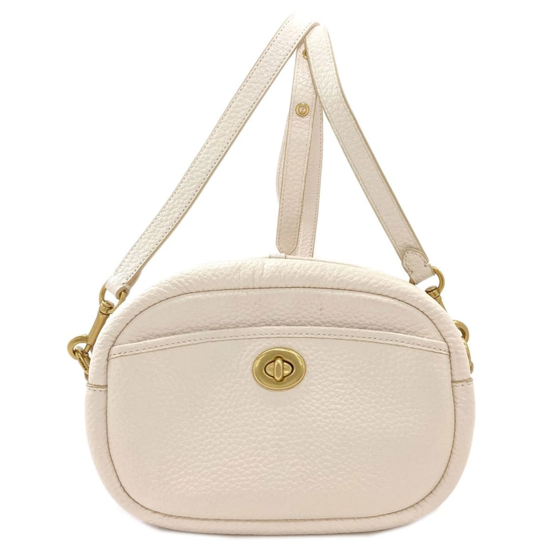 Coach C5809 Camera Bag Shoulder Leather Women's COACH: --- Catalog ---Category: SizeSize (HxWxD): 14cm x 18cm x 7cm / 5.51'' x 7.08'' x 2.75''Strap Length: 122cm - 136cm / 48.03'' - 53.54''Category: DesignType: Shoulder bagColor: WhiteGender: WomenClosure