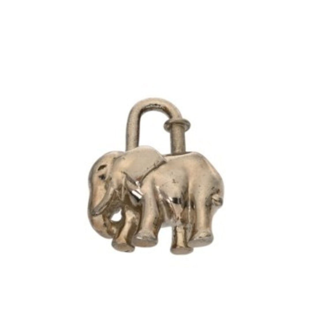 HERMES Elephant Cadena, 1997 Limited Edition, Metal, Men's/Women's, Other Accessories, AB Rank,: --- Catalog ---Category: SizeSize (HxWxD): 3.5cm x 3cm / 1.37'' x 1.18''Category: DesignType: CadenaColor: SilverGender: Men,WomenMaterial: MetalCategory: GeneralBrand: HermesCountry of Origin: France
