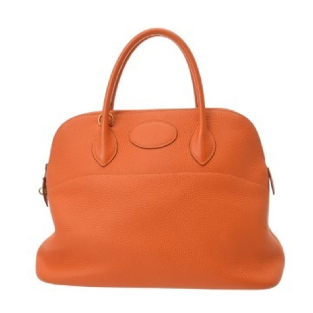 HERMES Bolide 35 2WAY Orange ?O stamp (circa 2011) Men's/Women's Taurillon Clemence Handbag A Rank (1 of 12)