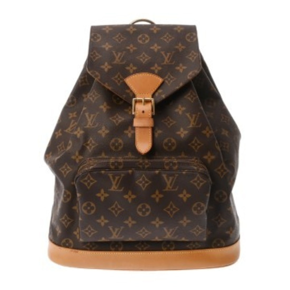 LOUIS VUITTON Louis Vuitton Monogram Montsouris GM Brown M51135 Men's Women's Canvas (1 of 11)