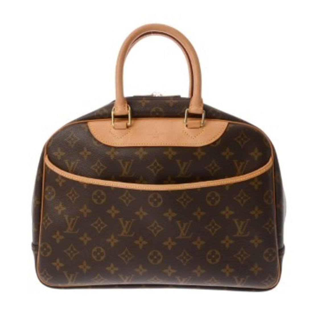 LOUIS VUITTON Louis Vuitton Monogram Deauville Brown M47270 Women's Canvas Handbag AB Rank Used: --- Catalog ---Category: SizeSize (HxWxD): 27cm x 35cm x 14cm / 10.62'' x 13.77'' x 5.51''Category: DesignType: HandbagColor: BrownGender: WomenMaterial: Monogram , Canvas Category: GeneralBrand: Loui