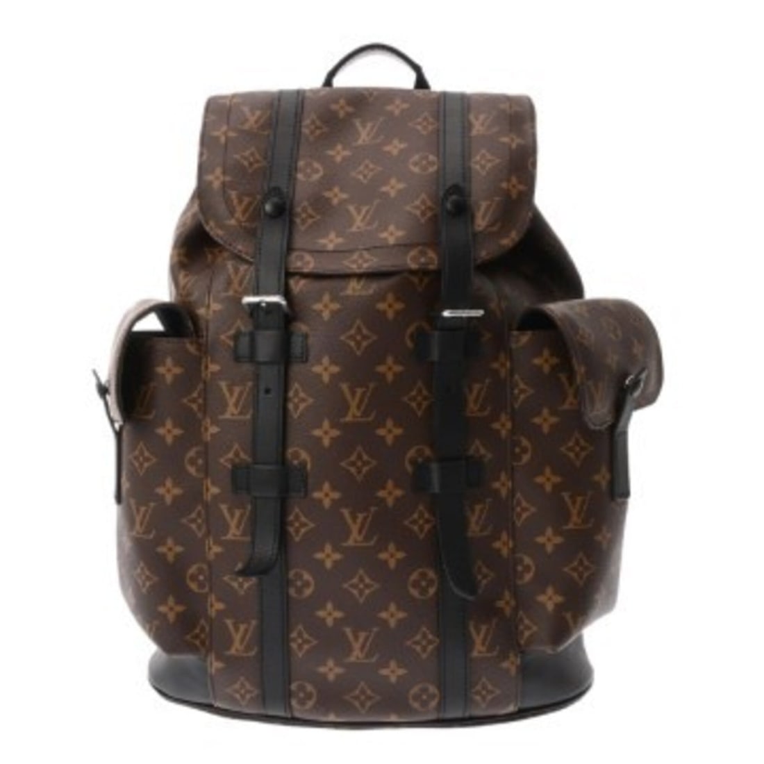 LOUIS VUITTON Louis Vuitton Monogram Macassar Christopher MM Brown Black M43735 Men's Canvas: --- Catalog ---Category: SizeSize (HxWxD): 45cm x 33.5cm x 12cm / 17.71'' x 13.18'' x 4.72''Category: DesignType: BackpackColor: Black, BrownGender: MenMaterial: Monogram , Canvas Category: GeneralBra